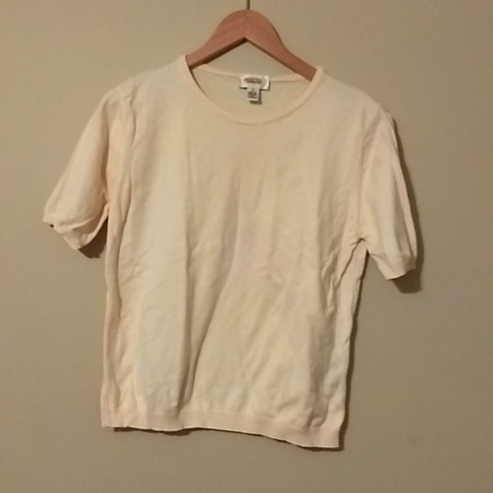 Talbots Short Sleeve Sweater